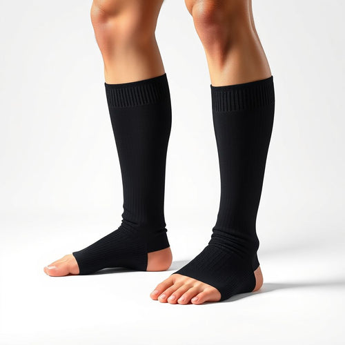 Knee compression sleeve studio product shot