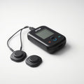 EMS muscle stimulator device studio shot